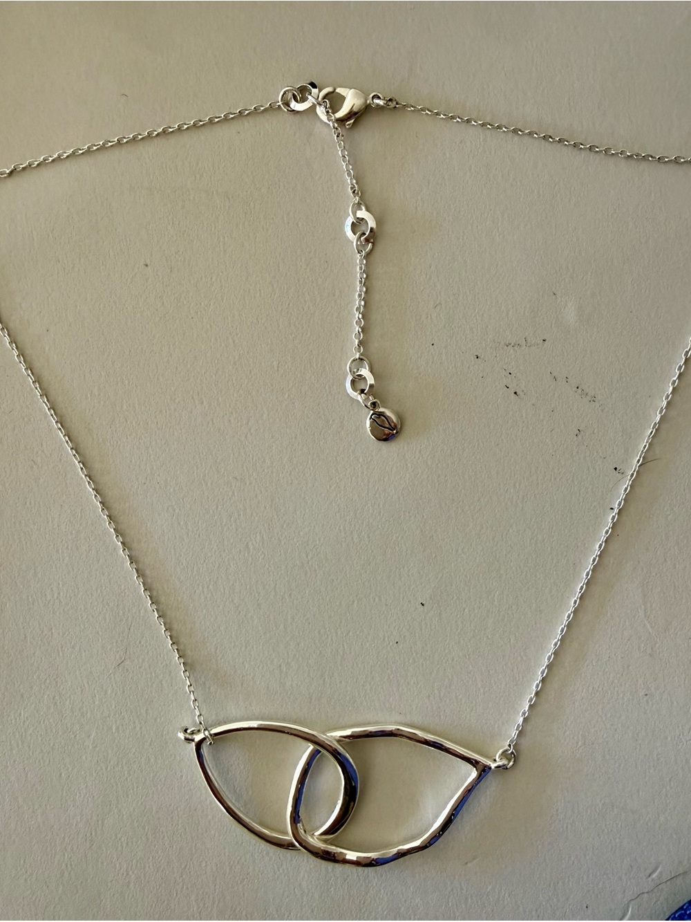 Stella & Dot Infinity loop necklace.